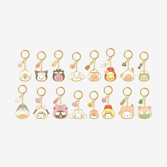 [PREORDER 23/6 CLOSE] STRAY KIDS <SKZOO X SANRIO CHARACTERS> METAL KEYRING