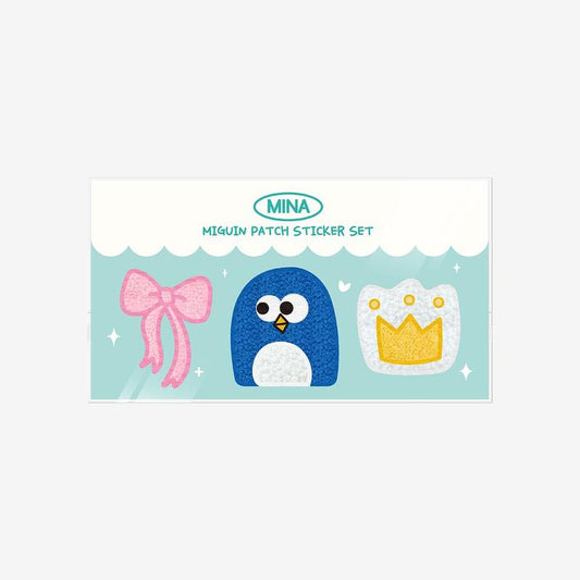 [PREORDER 25/7 CLOSED] TWICE <THIS IS FOR> WORLD TOUR FINALE MINA MIGUIN PATCH STICKER SET (18 POINTS)