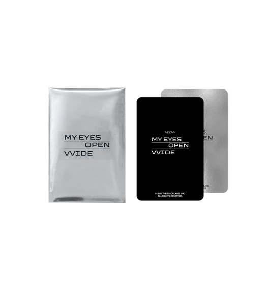 MEOVV <MY EYES OPEN VVIDE> OFFICIAL MD RANDOM TRADING CARD