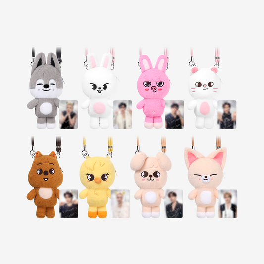 [PREORDER OFFLINE PROXY] STRAY KIDS <RUN IT> SKZOO PLUSH CROSS BAG (52 POINTS)