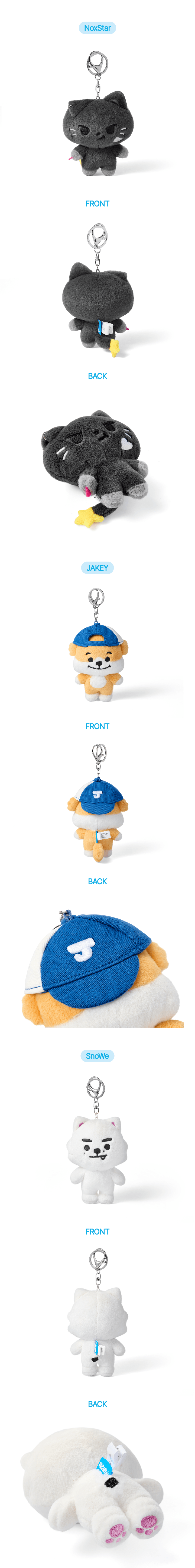 ENHYPEN <ENCHIN> POP-UP PLUSH KEYRING
