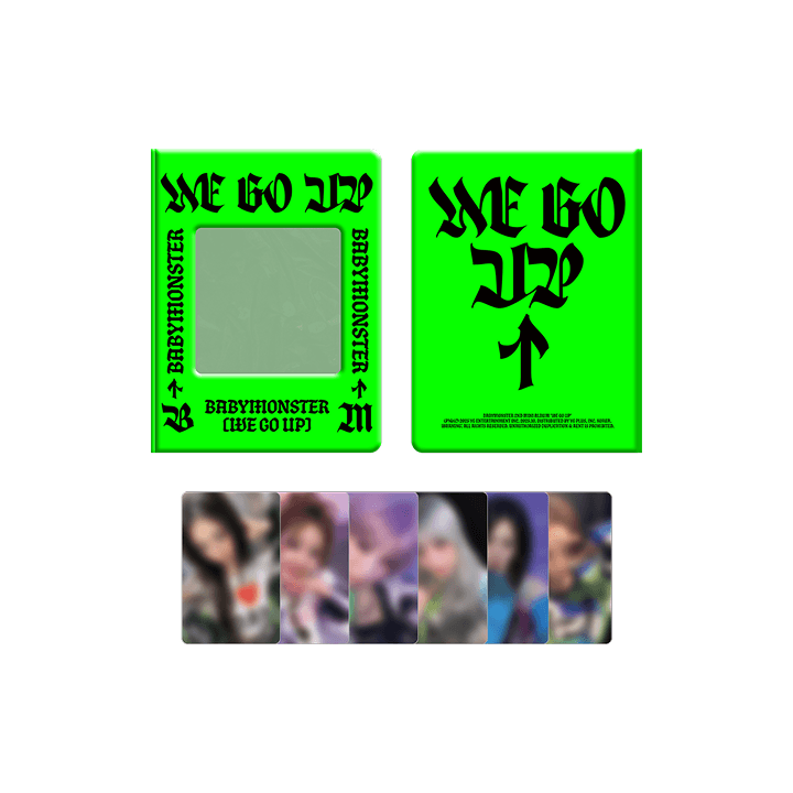 BABYMONSTER <WE GO UP> OFFICIAL MERCHANDISE PHOTOCARD COLLECT BOOK