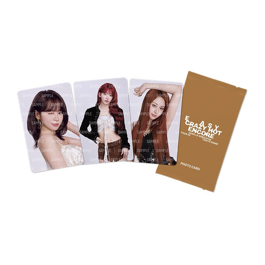 LE SSERAFIM <EASY CRAZY HOT ENCORE IN JAPAN> TRADING CARD