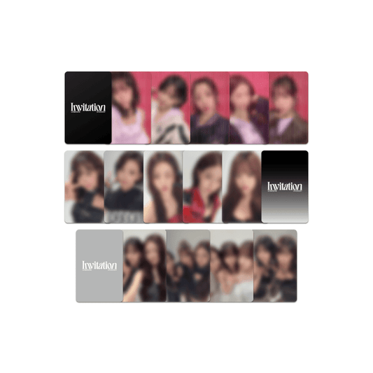 LE SSERAFIM <VR CONCERT：INVITATION> Lenticular Photocard Pack