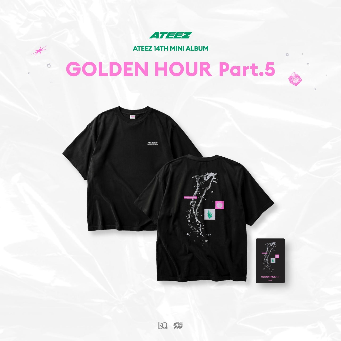 [PREORDER 4/7 CLOSED] ATEEZ <GOLDEN HOUR : Part.5> POP-UP STORE SHORT SLEEVE T-SHIRT
