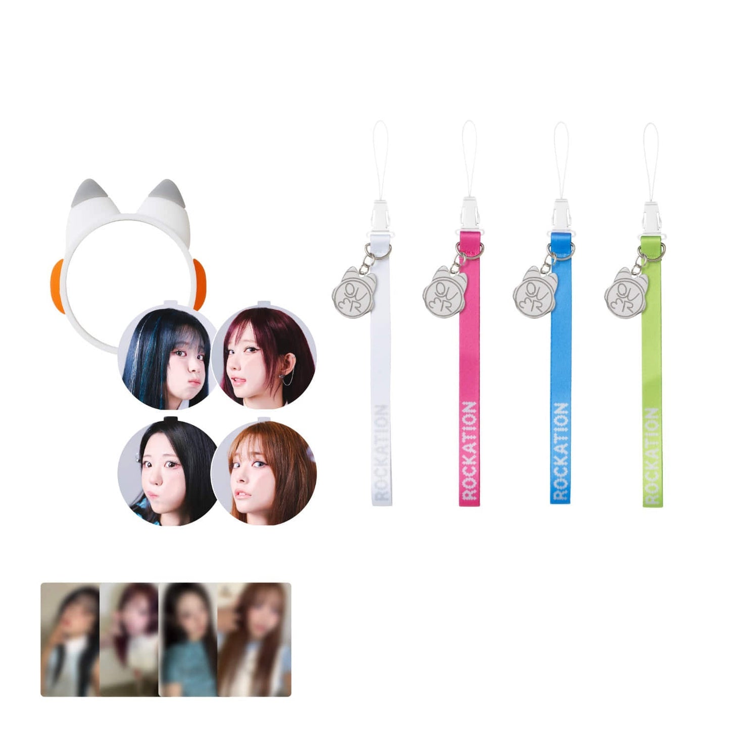 [PREORDER 29/8 CLOSED] QWER [ROCKATION : ROCKET LAUNCH!!] IN SEOUL OFFICIAL MD OFFICIAL LIGHT STICK ACC SET