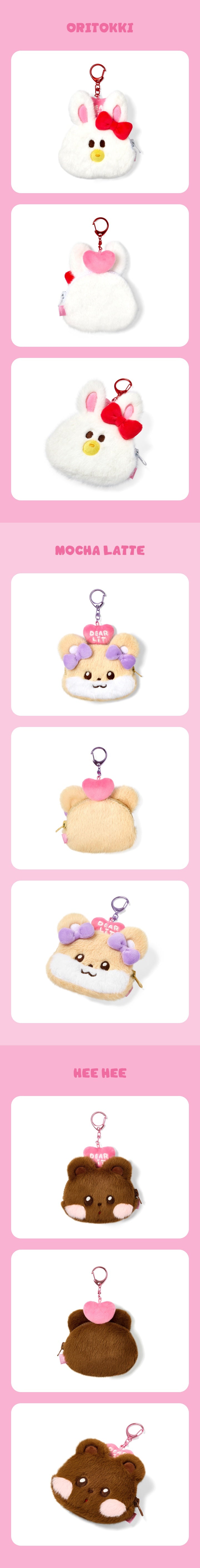 ILLIT Official Character [DEARLIT] POP-UP Plush Pouch