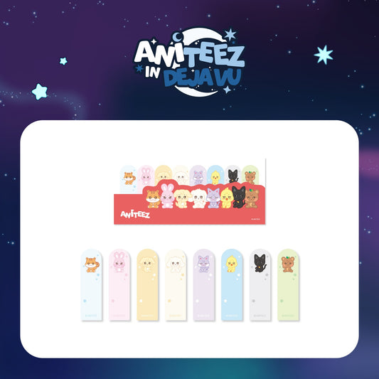 [PREORDER 4/9 CLOSED] ATEEZ [ANITEEZ IN Deja Vu] INDEX STICKY MEMO SET