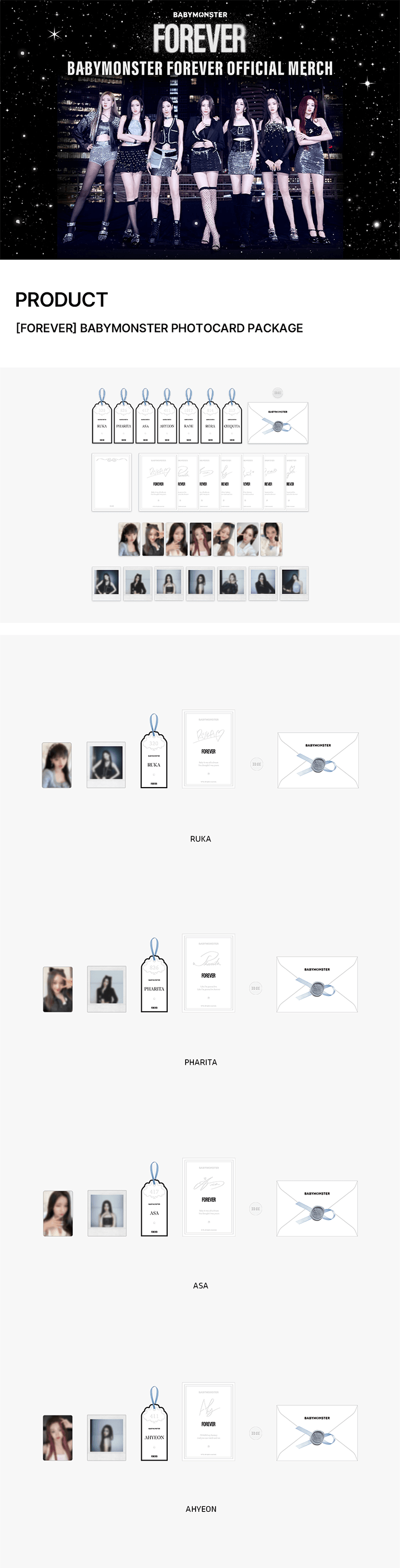 BABYMONSTER PHOTOCARD PACKAGE – IPDEOK MERCH ENTERPRISE (003579791-A) BABYMONSTER PHOTOCARD PACKAGE – IPDEOK MERCH ENTERPRISE (003579791-A)