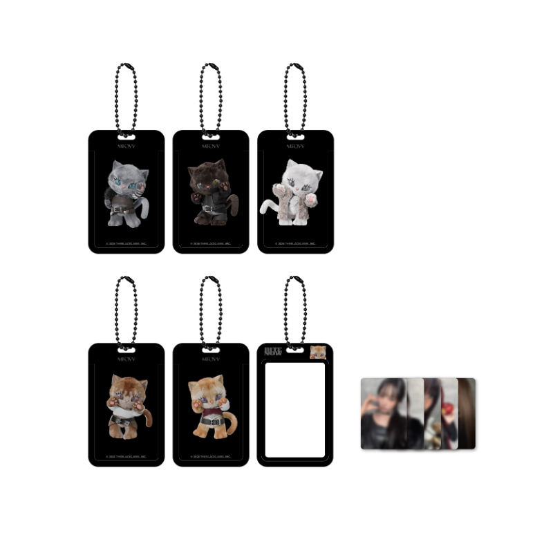 [PREORDER 13/6 CLOSED] MEOVV <BITE NOW> OFFICIAL MD MEOVV CHARACTER PHOTO CASE HOLDER SET