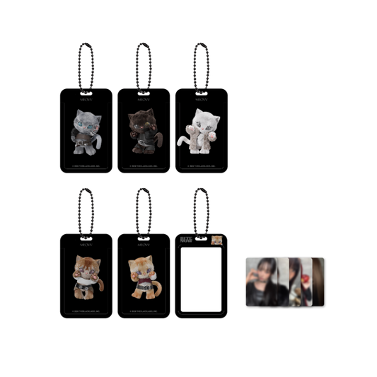 [PREORDER 13/6 CLOSED] MEOVV <BITE NOW> OFFICIAL MD MEOVV CHARACTER PHOTO CASE HOLDER SET