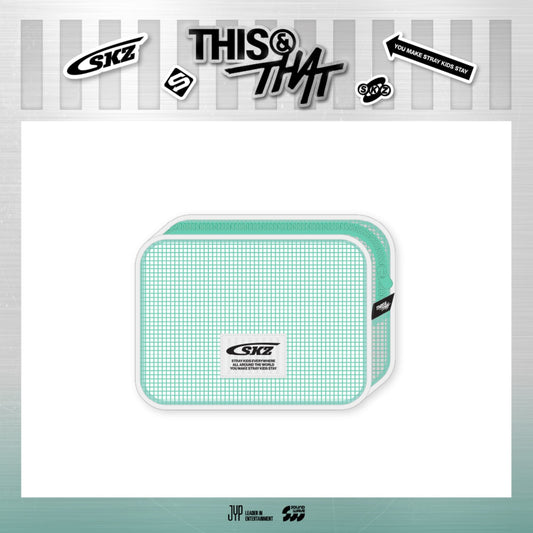 [PREORDER 19/8 CLOSED] STRAY KIDS <THIS & THAT> POP-UP STORE MESH POUCH (18 POINTS)
