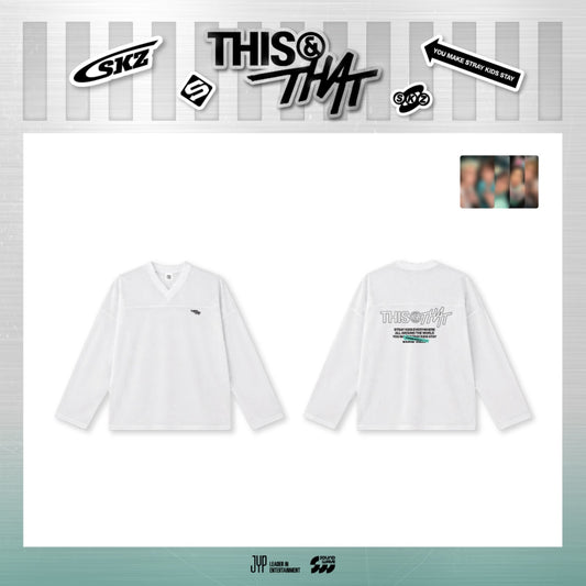 [PREORDER 19/8 CLOSED] STRAY KIDS <THIS & THAT> POP-UP STORE MESH LONG SLEEVE (78 POINTS)