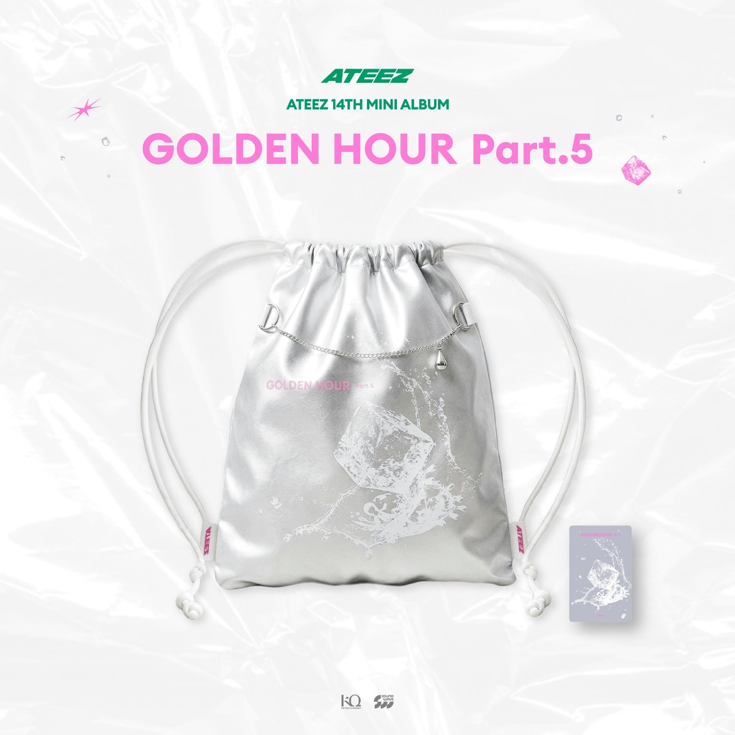 [PREORDER 4/7 CLOSED] ATEEZ <GOLDEN HOUR : Part.5> POP-UP STORE STRINGBAG