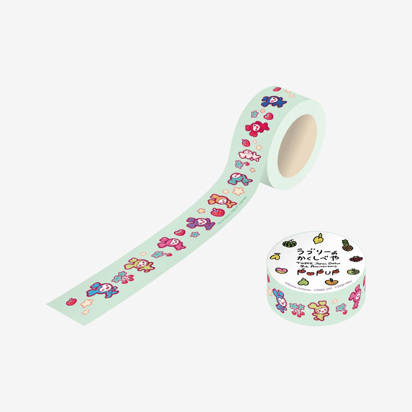 [PREORDER 18/7 CLOSED] TWICE <JAPAN DEBUT 9th Anniversary> LOVELYS MASKING TAPE