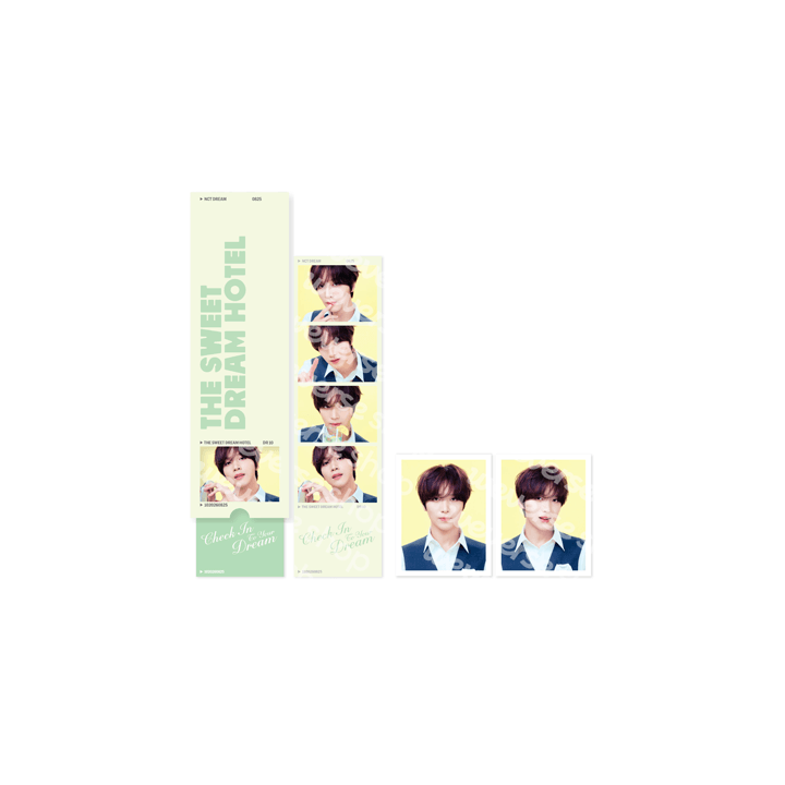 [PREORDER 26/8 CLOSED] NCT DREAM 10TH ANNIVERSARY PARTY [THE SWEET DREAM HOTEL] Official Merch 4 CUT + ID PHOTO SET