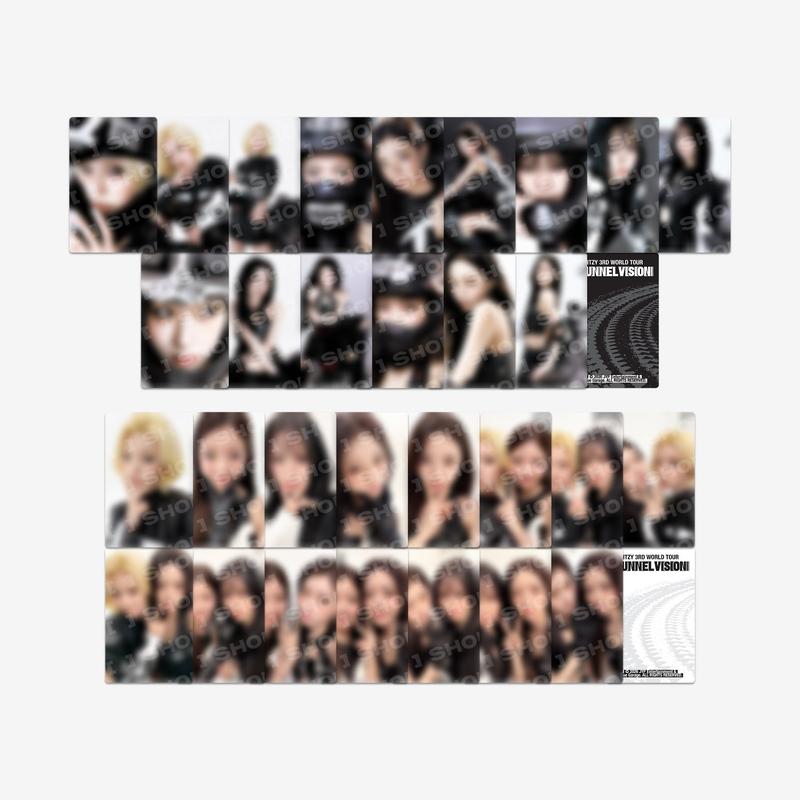 ITZY <TUNNEL VISION> 3RD WORLD TOUR OFFICIAL MD TRADING CARD