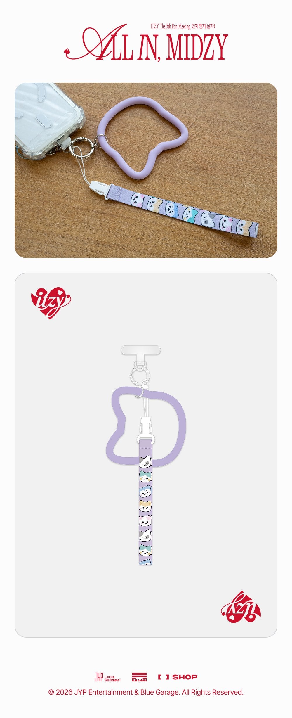 [PREORDER 16/8] ITZY <ALL IN, MIDZY> SILICONE MULTI RING (29 POINTS)
