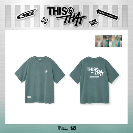 [PREORDER 19/8 CLOSED] STRAY KIDS <THIS & THAT> POP-UP STORE T-SHIRT (48 POINTS)
