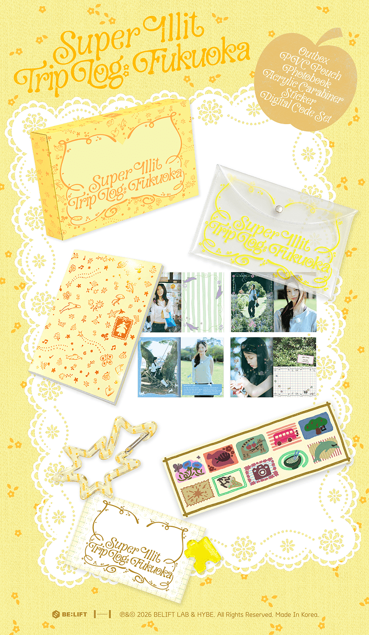 [PREORDER] ILLIT [SUPER ILLIT TRIP LOG : FUKUOKA]