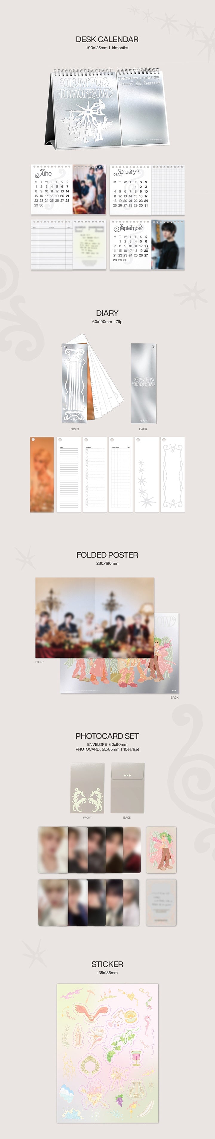 [PREORDER] TXT <OLYMPUS TOMORROW> 2026 SEASON’S GREETINGS