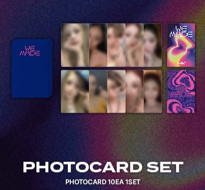 i-dle <WE MADE> POP-UP PHOTOCARD SET