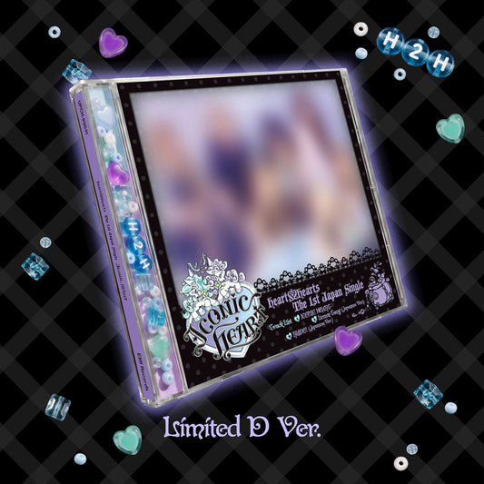 [PREORDER SECURED STOCK] HEARTS2HEARTS <ICONIC HEART> 1ST JAPAN SINGLE LIMITED D VER