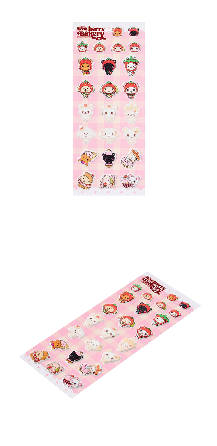 [PREORDER] NCT WISH [WISHBERRY BAKERY] FLUFFY STICKER