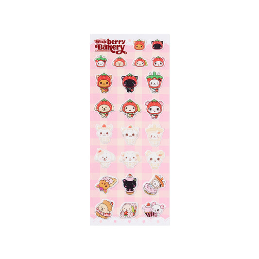 [PREORDER] NCT WISH [WISHBERRY BAKERY] FLUFFY STICKER