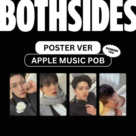 NCT JNJM <BOTH SIDES> POSTER Ver APPLE MUSIC POB (RANDOM 1EA)