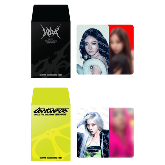 AESPA <MAKE IT LEMONADE> OFFICIAL MD RANDOM TRADING CARD