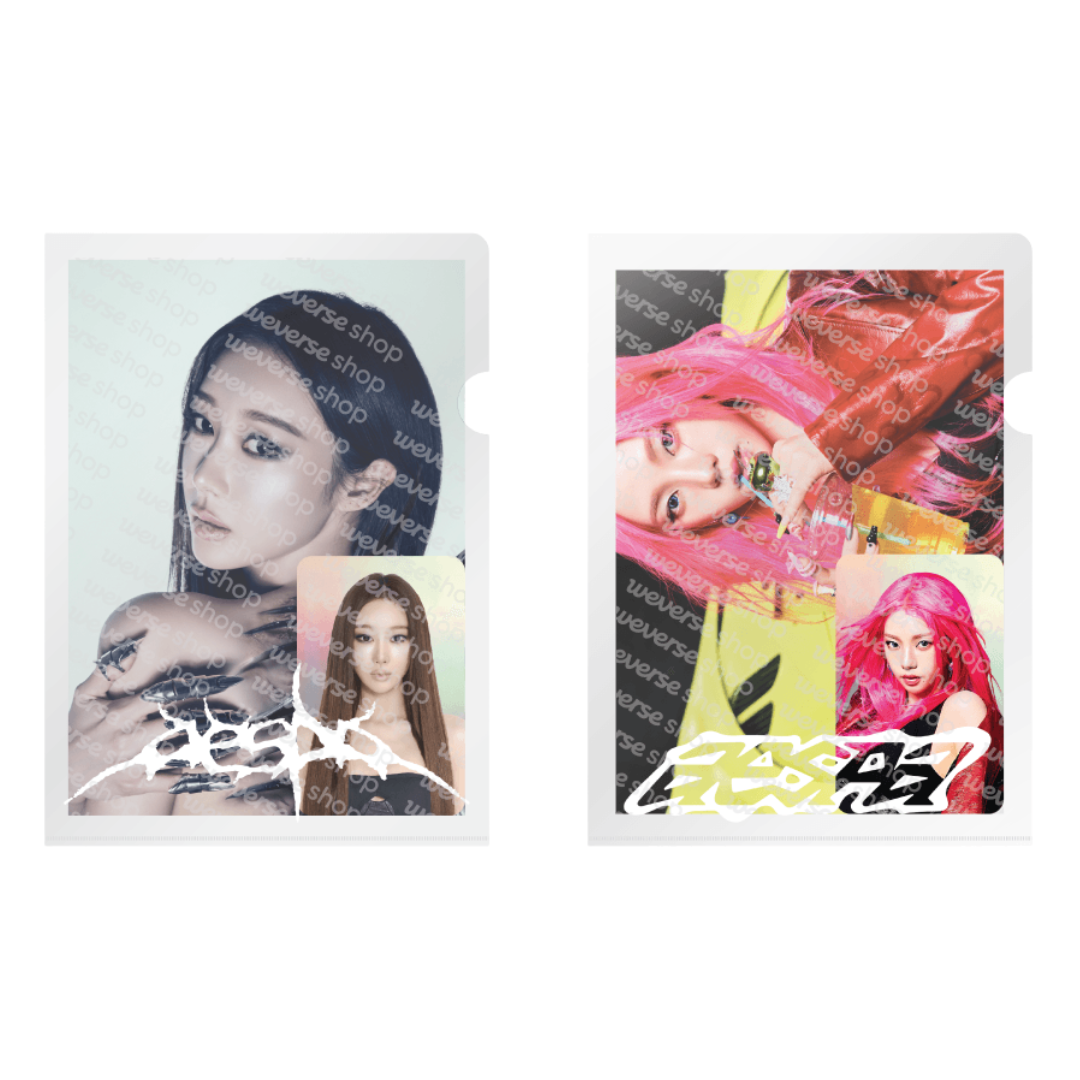 [PREORDER 13/6 CLOSE] AESPA <MAKE IT LEMONADE> OFFICIAL MD POSTCARD + HOLOGRAM PHOTO CARD SET