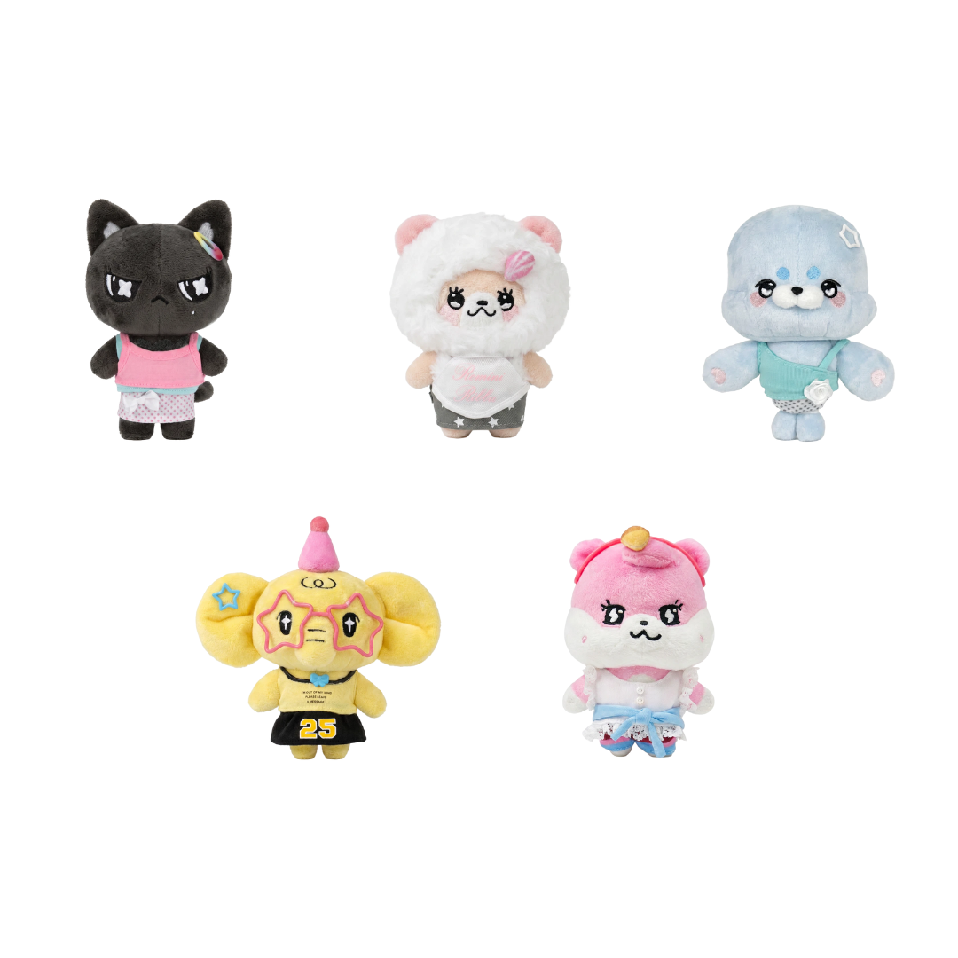 [PREORDER 30/7 CLOSED] RESCENE <REMINI Plush Keyring> Pretty girl Ver