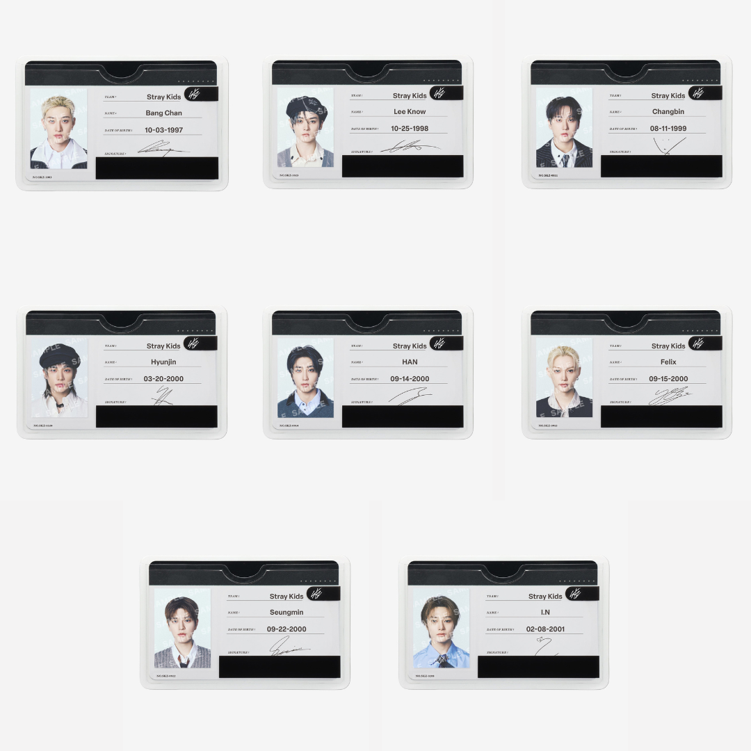 [PREORDER] STRAY KIDS <RUN IT JAPAN> OFFICIAL GOODS PROFILE CARD SET