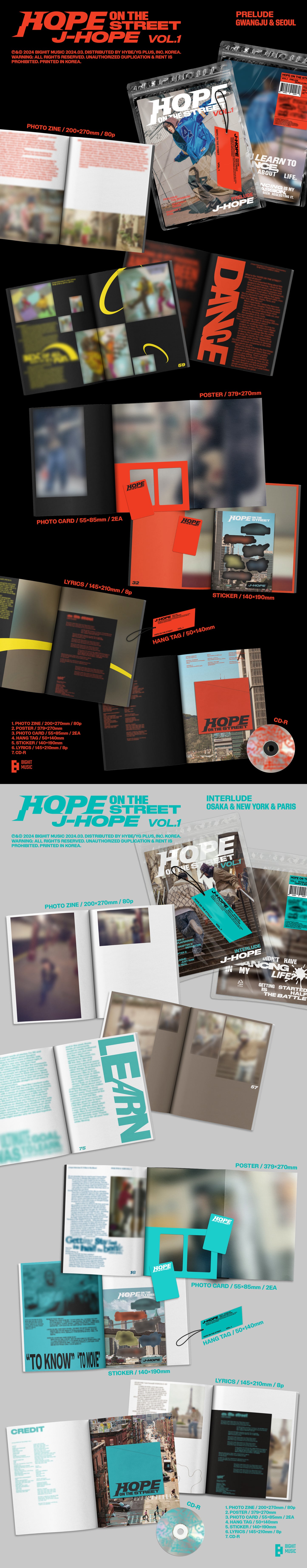 J-HOPE <HOPE ON THE STREET VOL.1>