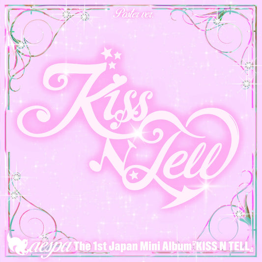 [PREORDER] AESPA <KISS N TELL> 1st Japan Mini Album Poster Ver