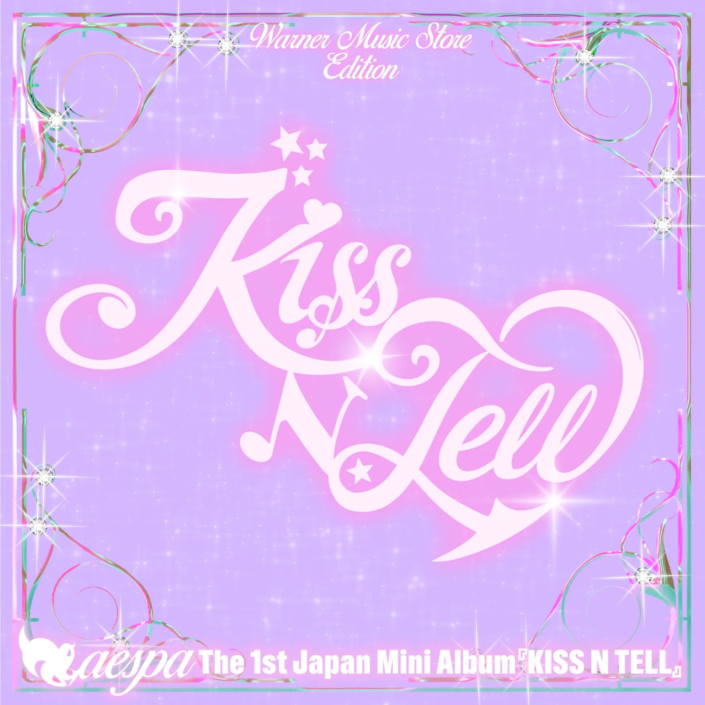 [PREORDER] AESPA <KISS N TELL> 1st Japan Mini Album Warner Music Store Edition