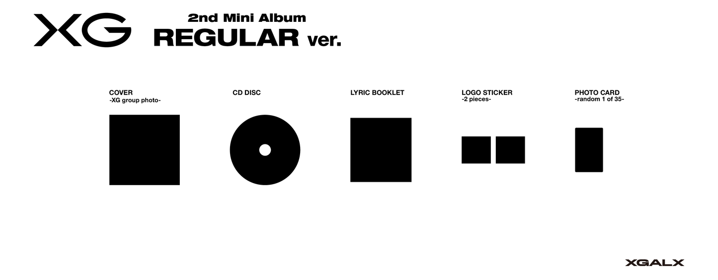 [PREORDER] XG <2nd Mini Album> Regular Ver