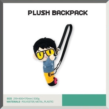 [PREORDER OFFLINE PROXY] G-DRAGON <G: A BOY'S JOURNEY> OFFICIAL MERCH PLUSH BACKPACK