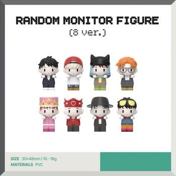 [PREORDER OFFLINE PROXY] G-DRAGON <G: A BOY'S JOURNEY> OFFICIAL MERCH RANDOM MONITOR FIGURE [8 ver.)