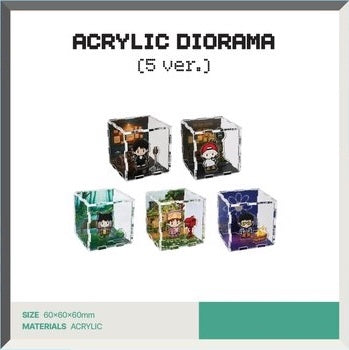 [PREORDER OFFLINE PROXY] G-DRAGON <G: A BOY'S JOURNEY> OFFICIAL MERCH ACRYLIC DIORAMA