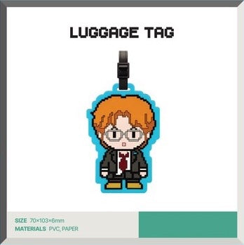 [PREORDER OFFLINE PROXY] G-DRAGON <G: A BOY'S JOURNEY> OFFICIAL MERCH LUGGAGE TAG