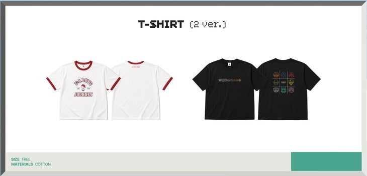 [PREORDER OFFLINE PROXY] G-DRAGON <G: A BOY'S JOURNEY> OFFICIAL MERCH T-SHIRT (2 ver.)