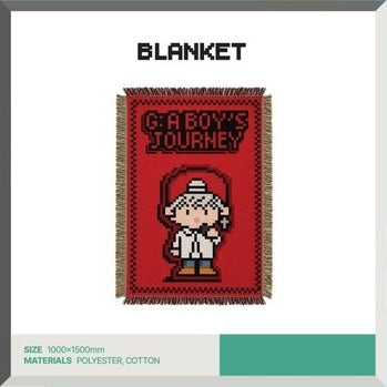 [PREORDER OFFLINE PROXY] G-DRAGON <G: A BOY'S JOURNEY> OFFICIAL MERCH BLANKET