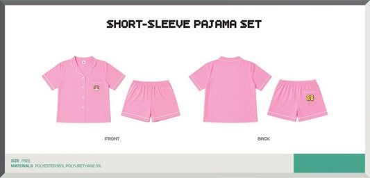 [PREORDER OFFLINE PROXY] G-DRAGON <G: A BOY'S JOURNEY> OFFICIAL MERCH SHORT-SLEEVE PAJAMA SET