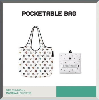 [PREORDER OFFLINE PROXY] G-DRAGON <G: A BOY'S JOURNEY> OFFICIAL MERCH POCKETABLE BAG