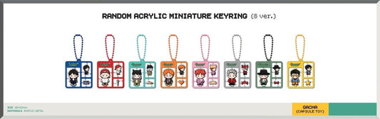 [PREORDER OFFLINE PROXY] G-DRAGON <G: A BOY'S JOURNEY> OFFICIAL MERCH RANDOM ACRYLIC MINIATURE KEYRING (8 ver.)