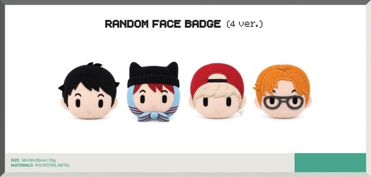[PREORDER OFFLINE PROXY] G-DRAGON <G: A BOY'S JOURNEY> OFFICIAL MERCH RANDOM FACE BADGE (4 ver.)
