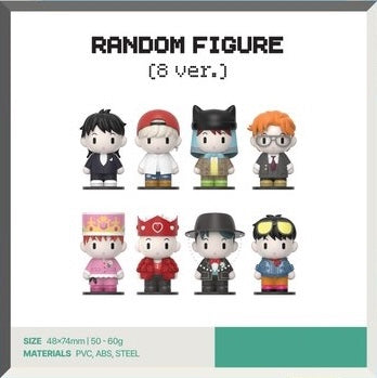 [PREORDER OFFLINE PROXY] G-DRAGON <G: A BOY'S JOURNEY> OFFICIAL MERCH RANDOM FIGURE [8 ver.)