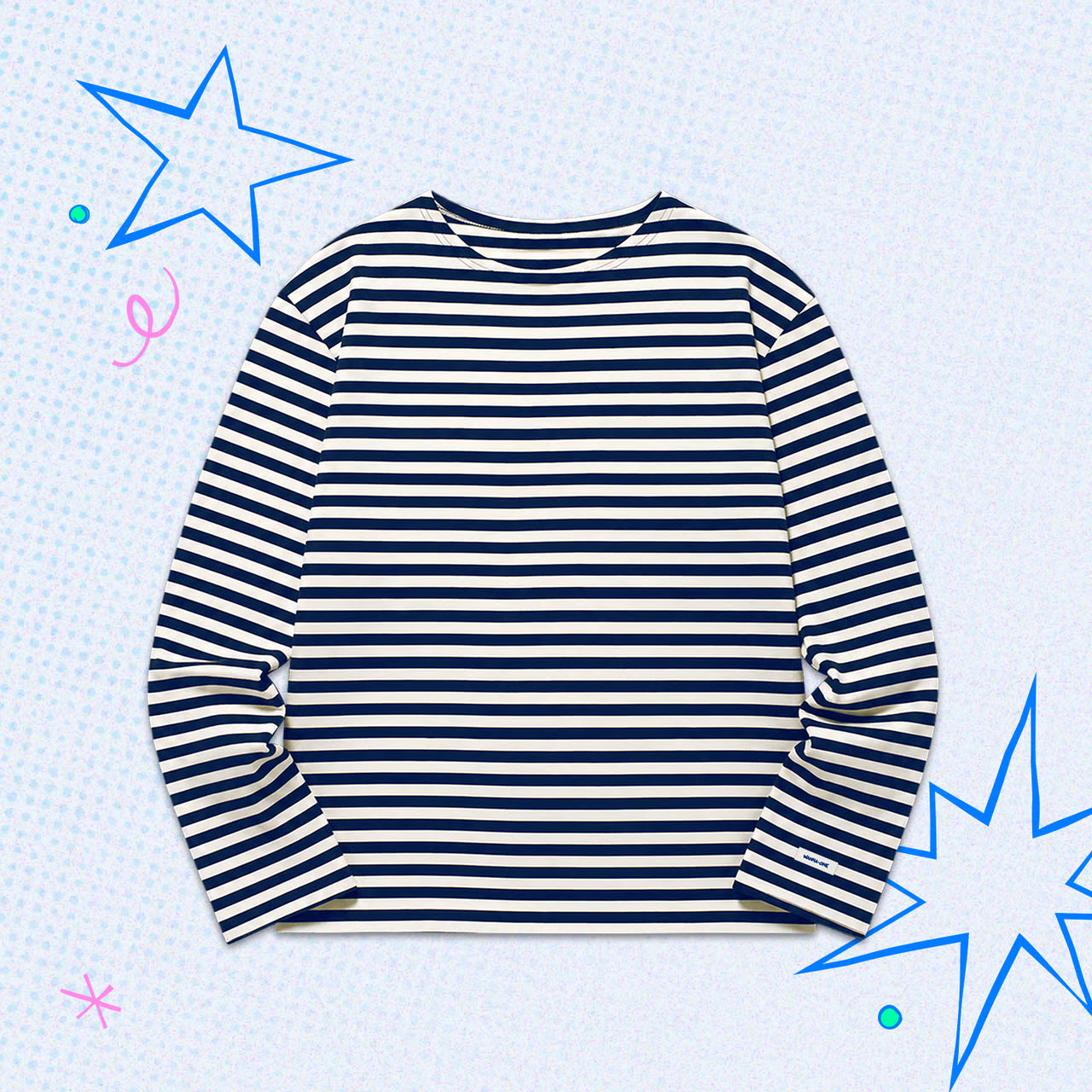 [PREORDER 11/5 CLOSE] WANNA ONE <WANNA ONE GO: Back to Base> OFFICIAL MD STRIPE LONG SLEEVE